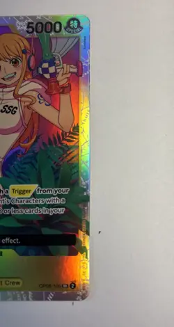 Nami One Piece CCG Two Legends Foil OP08-106 Super Rare - Image 4