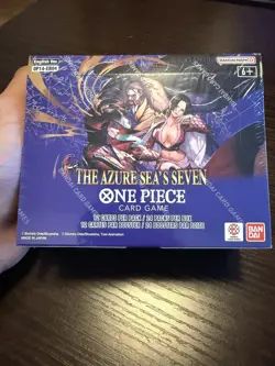 One Piece TCG OP-14 The Azure Sea’s Seven Booster Box - Brand New & Sealed! 🔥😍 - Image 1