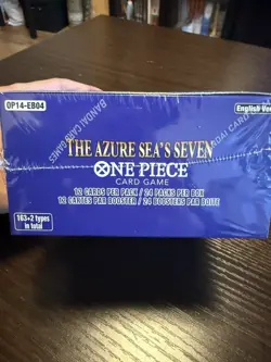 One Piece TCG OP-14 The Azure Sea’s Seven Booster Box - Brand New & Sealed! 🔥😍 - Image 3
