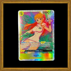 One Piece TCG Nami OP08-106 Super Rare Two Legends NM - Image 1