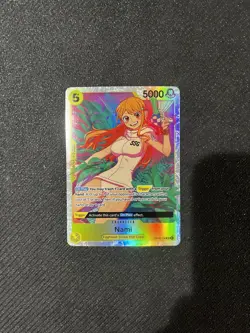 One Piece TCG Nami OP08-106 Super Rare Two Legends NM - Image 3