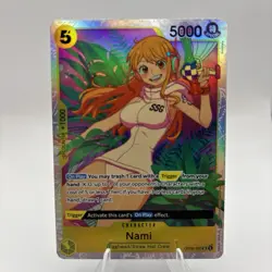 One Piece Nami OP08-106 SR NM - Image 1