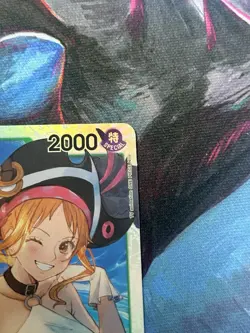 One Piece. Nami OP14-031 SR. THE AZURE SEA'S SEVEN. ENGLISH - Image 3