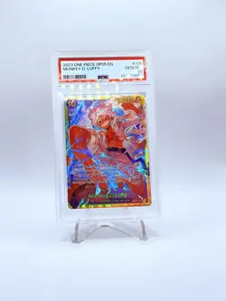 Monkey D. Luffy OP05-119 One Piece Awakening/New Era SEC PSA 10 GEM MINT - Image 1
