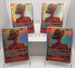 Monkey D. Luffy Playset - OP12-015 x4 - Legacy of the Master - One Piece TCG - Image 1