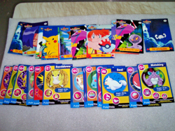34 Lot Pokemon Cards 13 TV 1995-96, 21 Poke Trivia 1997-98 - Image 1