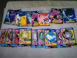 34 Lot Pokemon Cards 13 TV 1995-96, 21 Poke Trivia 1997-98 - Image 2