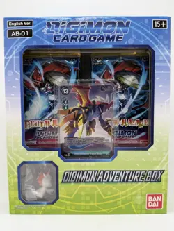 Digimon CCG Trading Card Game ADVENTURE BOX Bandai "Gomamon” AB-01 New & Sealed - Image 1