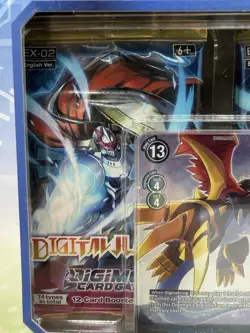 Digimon CCG Trading Card Game ADVENTURE BOX Bandai "Gomamon” AB-01 New & Sealed - Image 2