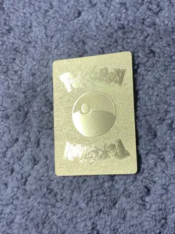 Venusaur, Charizard & Blastoise VMax Tag Team Gold Foil Fan Art Card NM - Image 3