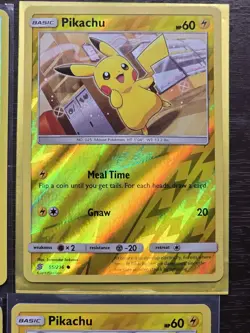 Pokemon Cards Lot (Pikachu Reverse Holo Bundle 2012 - 2019) - Image 2