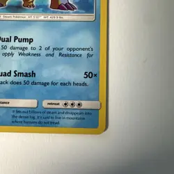 Shining Volcanion 27/73 Pokemon Card 2017 Shining Legends Holo Rare NM - Image 5