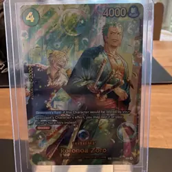 Roronoa Zoro SP PRB02-006 - The Azure Sea’s Seven - One Piece Card Game - NM - Image 1
