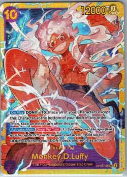 Monkey.D.Luffy OP05-119 SEC English Premium Booster PRB01 - One Piece Card - NM - Image 1