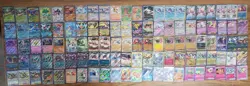 Near Mint Pokemon Hit Lot Of 110 Cards! - Image 1
