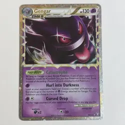 Pokemon Gengar Prime 94/102 Ultra Rare Holo HGSS Triumphant Card - Image 1