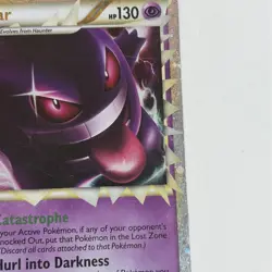 Pokemon Gengar Prime 94/102 Ultra Rare Holo HGSS Triumphant Card - Image 4