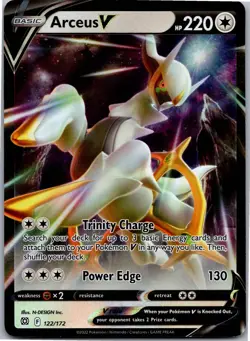 Arceus V - (Metal Card) - Miscellaneous Cards & Products 122/172 - Promo - NM Po - Image 1