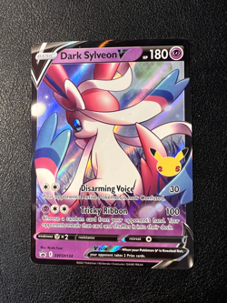 Dark Sylveon V - SWSH134 - Pokemon Sword & Shield Promo Ultra Rare Holo Card LP - Image 1