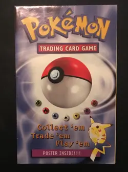 4 X Pokemon Rulebook Card List Manual WOTC Wizards Damage Counters Mini Poster - Image 2