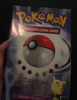 4 X Pokemon Rulebook Card List Manual WOTC Wizards Damage Counters Mini Poster - Image 4