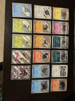 Lot of 17 Japanese Baby shiny pokemon cards - Image 1