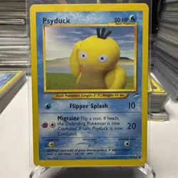 Pokemon Card - Psyduck Neo Destiny 79/105 Common Very LP - Image 1