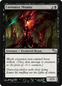 CORROSIVE MENTOR Shadowmoor MTG Magic the Gathering Cards DJMagic - Image 1