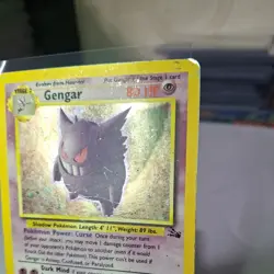 Pokemon TCG Gengar Fossil Holo Card 5/62 Unlimited Rare HP condition - Image 2