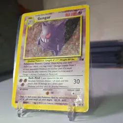 Pokemon TCG Gengar Fossil Holo Card 5/62 Unlimited Rare HP condition - Image 5