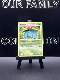 Venusaur LV.51 20/132 Secret Wonders Regular Rare Pokemon Card 2007 LP - Image 1