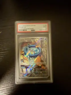 Pokemon TCG Squirtle Illustration Rare Holo PSA Card 148/142 Sv07: Stellar Crown - Image 1