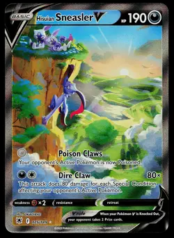 Pokemon Card - Hisuian Sneasler V Astral Radiance 175/189 Alternate Full Art - Image 1