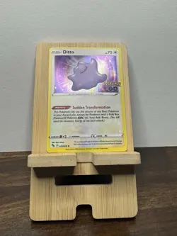 Pokemon TCG Ditto Card 053/078 2022 Pokemon Go Rare Holo NM Condition - Image 1