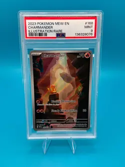 Charmander 168/165 Sv: Scarlet & Violet 151 Holo - PSA 9 Pokemon Card TCG - Image 1