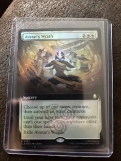 Avatar's Wrath (Extended Art) Avatar: The Last Airbender Foil NM - Image 1