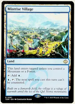 MTG Mistrise Village-Tarkir: Dragonstorm NM-M - Image 1
