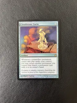RARE Magic The Gathering Cloudstone Curio Ravnica: City of Guilds FOIL - LP - Image 1