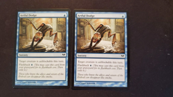 MTG Magic **ARTFUL DODGE (x2)** Dark Ascension, English, Lightly Played - Image 1