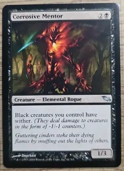 Corrosive Mentor - Shadowmoor - NM - Image 1