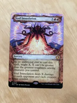 Soul Immolation (Showcase) Lorwyn Eclipsed Regular #321 MTG - Image 1