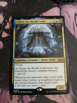 MTG Magic: Wilds of Eldraine: Talion, the Kindly Lord #0215 Mythic - NM - Image 1