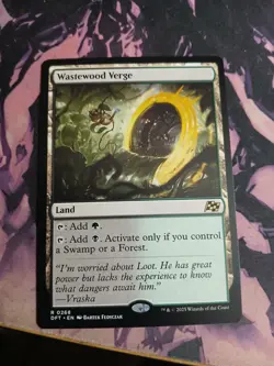 1x Wastewood Verge - Aetherdrift - NM - MTG - Image 1