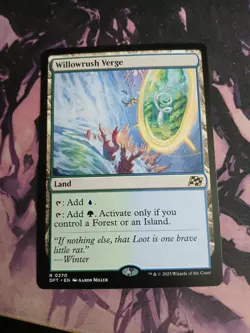 1x Willowrush Verge - Aetherdrift - NM - MTG - Image 1