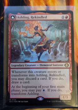 Ashling, Rekindled / Ashling, Rimebound - Lorwyn Eclipsed - Foil - MTG - Image 1