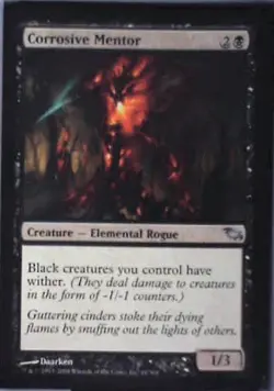 Corrosive Mentor - Shadowmoor: #61, Magic: The Gathering Nm C280 - Image 1