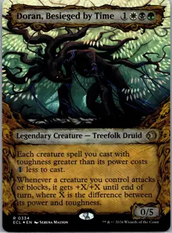 Doran, Besieged by Time (Showcase) Lorwyn Eclipsed - foil - ECL #0334 - Image 1