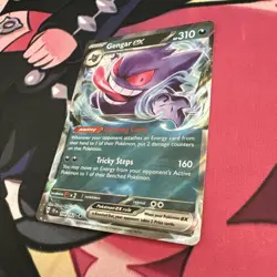 Pokemon TCG Gengar EX Temporal Forces Ultra Rare Card 104/162 Scarlet & Violet - Image 4