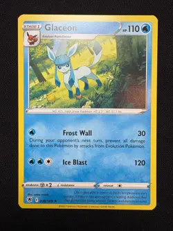 Glaceon 038/189 Rare LP - Pokemon TCG Sword & Shield Astral Radiance ASR - Image 1