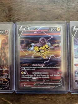 Pokemon TCG Crown Zenith Suicune v (GG38) Raikou v (GG41) Entei v (GG36) - Image 3